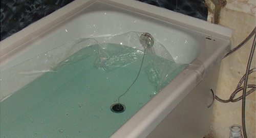 Установкой акрилового вкладыша | Карабаново